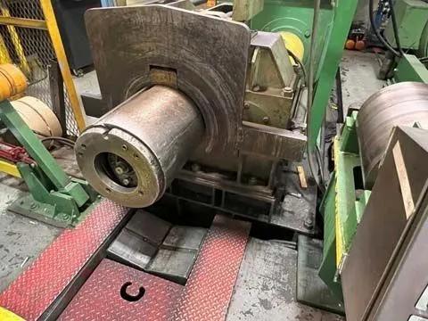 4" x 12" x 16" MECO, 4 High Rolling Mill Line, non-reversing, 300/600 FPM, coil 16" ID & 46" outside - Image 10