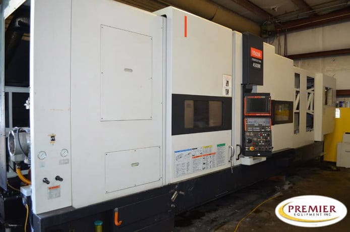 Mazak #Cybertech-Turn-4500, heavy duty CNC lathe, Matrix Nexus Control, 33.8" swing, 21" chuck, 2010 - Image 1
