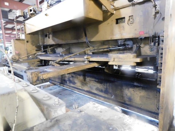 1/4" x 12' Standard Industrial #AS500-12, hydraulic shear, 48" programmable back gauge, 40 HP, 8-24 SPM, 2005 - Image 3