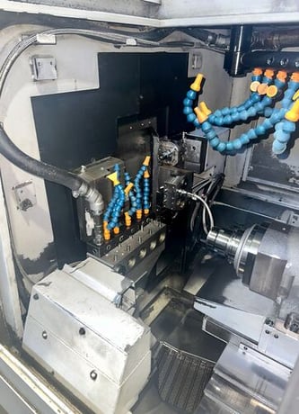Tsugami #B0385L, CNC Swiss lathe, 1.5" bar, 3.93" max L, 14.8/7.4 HP, C axis index, 6k/7k RPM, 5 axis, 23 - Image 3