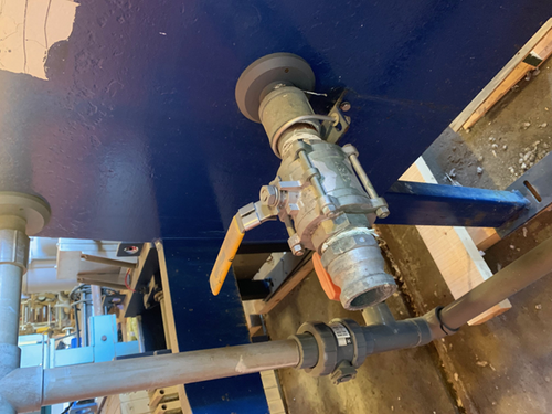 31" U.S. Filter #800G32-20-10DYLW, Plate/Frame Filter Press, (21) Plates, 135 sq.ft. Surface Area, 100 psi - Image 6