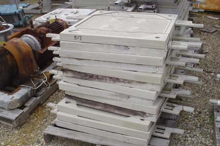 30" Hoesch #M30-171-D-157-PP.20, Polypropylene Filter Press, 26 Chambers Plate & Frames, 15 bar - Image 6
