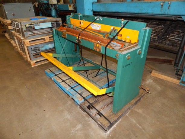 18 gauge x 52" Grizzly #G5772, Foot Shear, 0"-12.5" Front & 0"-35" Rear Step Gauge Range, 2017 - Image 3
