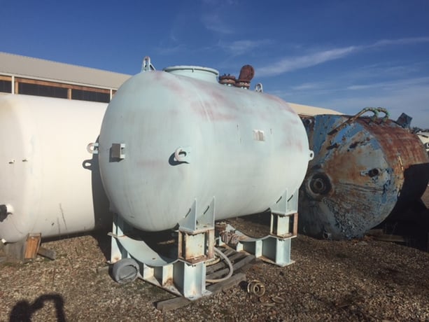1500 gallon DeDietrich, Glass Lined Tank, Horizontal, 3008 Glass, 72" diameter x 78" straight side, 40 psi/FV - Image 4