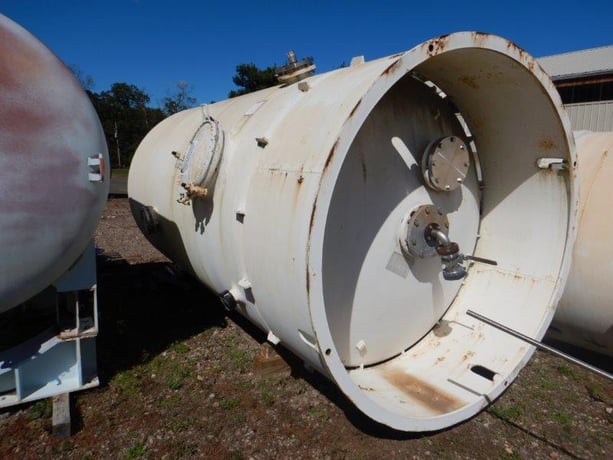 3000 gallon Ceramic Coating Glass Lined Tank, Vertical, 72" diameter x 130" straight side, 75 psi/FV @ 450°F - Image 7