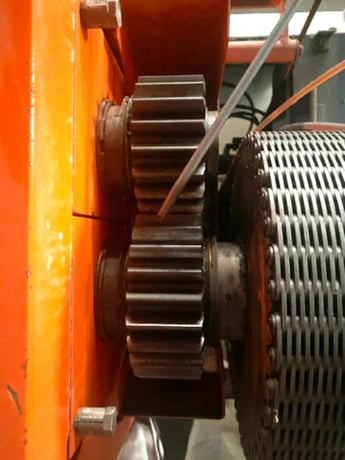 6" x 12" Schwaberthan #Polymix-110-P, Laboratory 2-Roll Mill, Electric Heated Rolls w/Water Cooling, 13.75" - Image 9