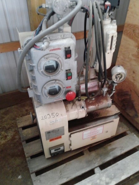 Netzsch #LME1/LMJ1, Horizontal High Speed Fine Grind Mill, 32" x 22" x 50" Dimensions, 3 HP, 480 V - Image 2