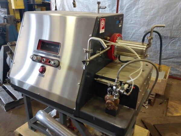 Netzsch #LME1/LMJ1, Horizontal High Speed Fine Grind Mill, 32" x 22" x 50" Dimensions, 3 HP, 480 V - Image 3
