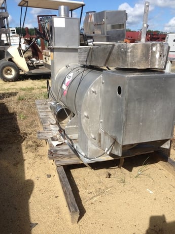 Strong Scott #1648, Turbulizer, Stainless Steel, 16" diameter x 4' L Chamber, Missing Motor - Image 2