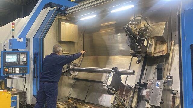 Johnford #ST-130BX-HP+ATC, CNC lathe, 47.2" swing, 15" chuck, 4.6" bar, A2-11, Siemens 840D, tailstock, chip - Image 10