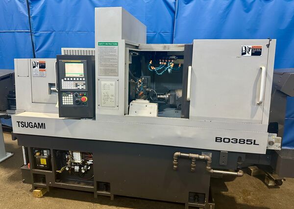 Tsugami #B0385L, CNC swiss turning center, 1.49" diameter, 3.93" length, 5-Axis, Fanuc Oi-TD, 2' Edge - Image 3