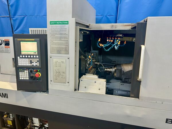 Tsugami #B0385L, CNC swiss turning center, 1.49" diameter, 3.93" length, 5-Axis, Fanuc Oi-TD, 2' Edge - Image 6