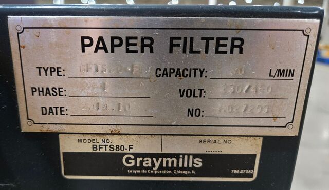Graymills #BFTS80-F, 40 gallon tank bed filter system - Image 8