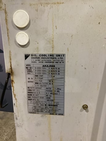 Oil cooling unit, Daikin #AKZJ568, immersion type, 5.6 KW - Image 5
