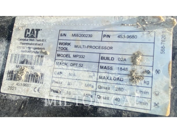 Caterpillar CATERPILLAR MP332 MULTI-PROCESSOR, S/N: MW200239, 2023 - Image 5