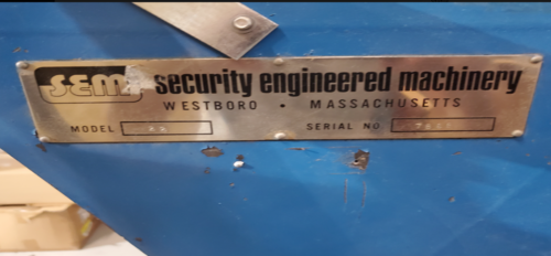 12" x 20" SEM #22, granualtor, closed rotor, 20 HP - Image 2