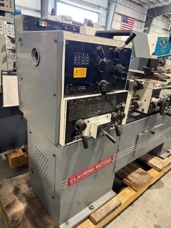 13" x 30" Clausing Metosa #C1330S, engine lathe, 8" Bison 3-jaw chuck, 1.5" bore, 5 HP, 2000 RPM, D1-5 Camlock - Image 4