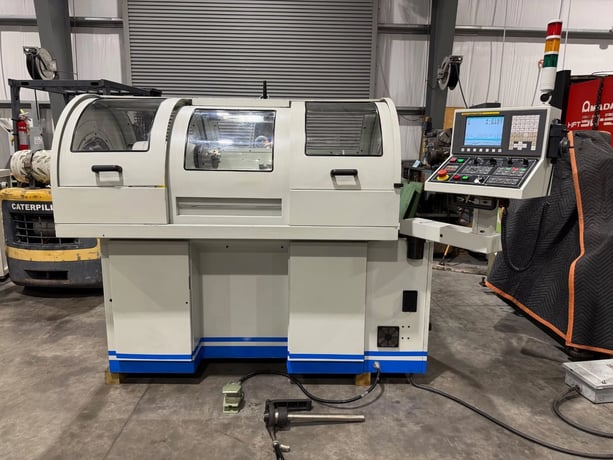 Acra #ATL-1118A, CNC toolroom lathe, 11" swing, 6 3-jaw chuck, 1.25" bore, 18" centers, 4000 RPM, Fanuc Oi - Image 1
