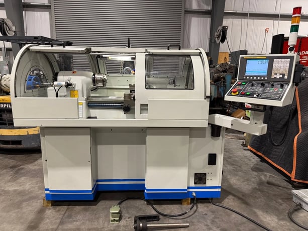 Acra #ATL-1118A, CNC toolroom lathe, 11" swing, 6 3-jaw chuck, 1.25" bore, 18" centers, 4000 RPM, Fanuc Oi - Image 3