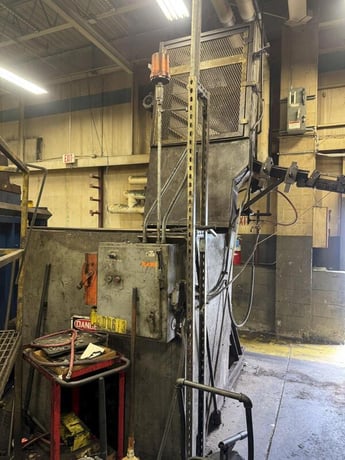 1600 Ton, Ajax #1600, straight side forging press, 12" stroke - Image 4