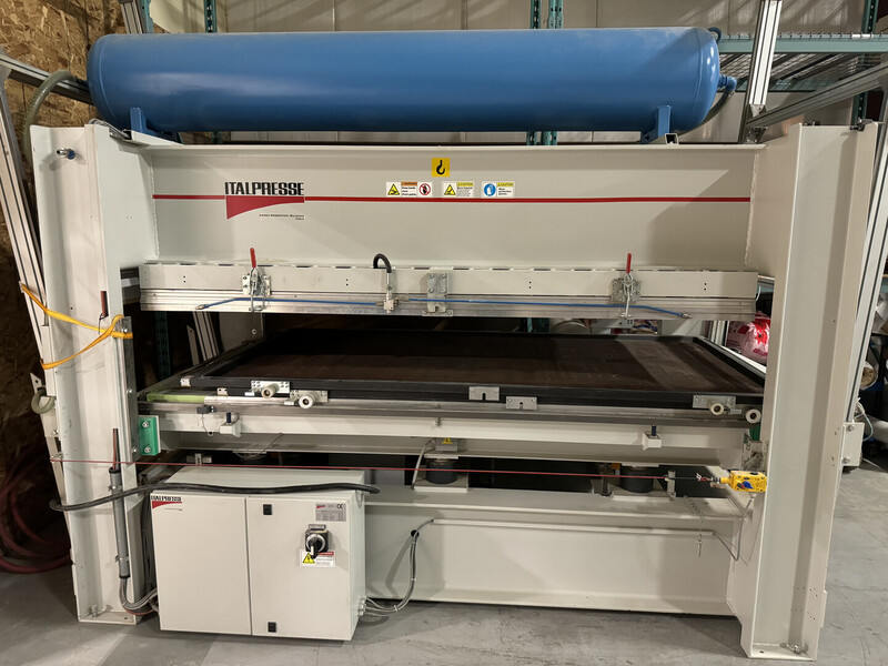 Italpresse #Trans-Former, air membrane press, 2500 x 1300mm, 25.5 HP, 2018 - Image 1