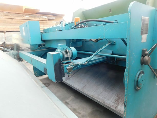 1/4" x 10' Adira #GHS-0630, shear, 39" programmable back gauge, blade gap adjust, 2002 - Image 2