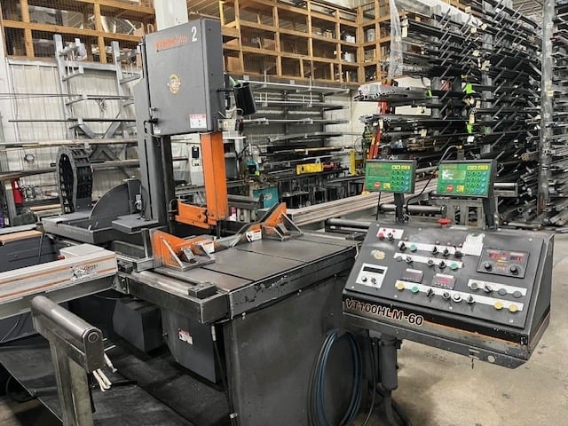 18" x 20.75" Hem #VT100HLM60, semi-automatic, 15' 6" x 1.25" x .042"blade - Image 2