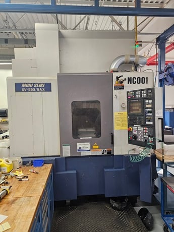 Mori Seiki #GV-503/5AX, vertical machining center, 30 automatic tool changer, 5-axis, 2001 - Image 8
