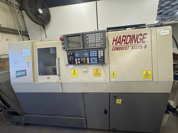 Hardinge #ST-25, swiss type automatic screw, 1" bar capacity, 9.65" length, 200-6300 RPM, 7.3 HP, Fanuc 18-T - Image 1