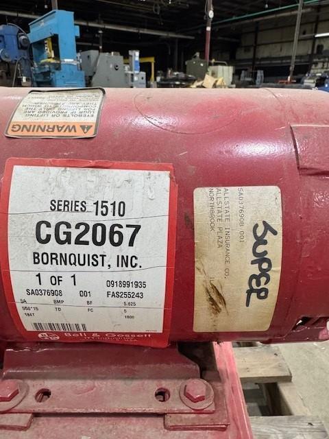 550 GPM, Bell & Gossett #5A, Pump, w/ Marathon Electric Motor - Image 8
