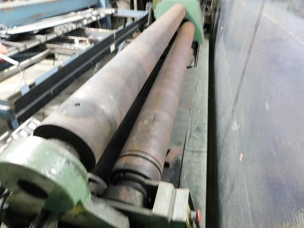 10' x 1/2" Roundo #PS-255/10, 10" roll diameter, needs recondition - Image 2