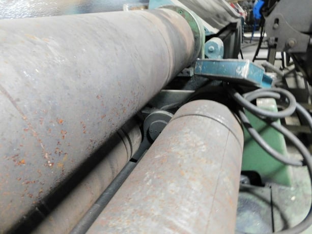 10' x 1/2" Roundo #PS-255/10, 10" roll diameter, needs recondition - Image 5