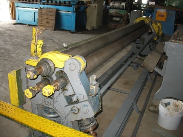 10' x 20 gauge Rolshear #2-H, mechanical bending roll, initial pinch, 4.5"roll diameter, 5 HP, 1980 - Image 3