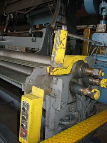 10' x 20 gauge Rolshear #2-H, mechanical bending roll, initial pinch, 4.5"roll diameter, 5 HP, 1980 - Image 7