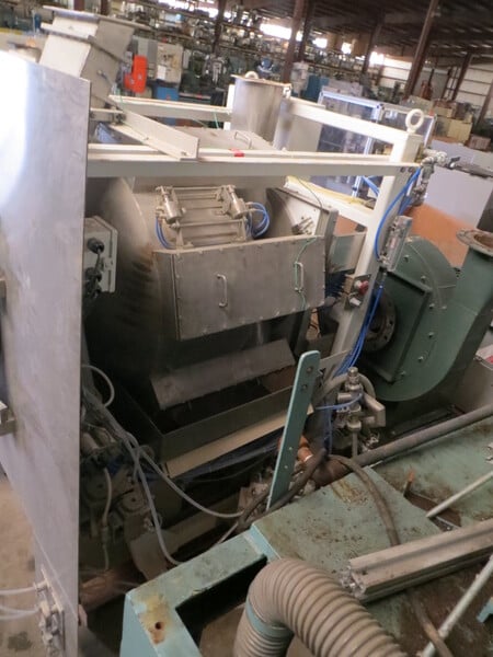 36" Freund-Vector #HC-90, Hi-Coater Stainless Steel Coating Pan, 60 kg capacity, 2 HP, 1993 - Image 6