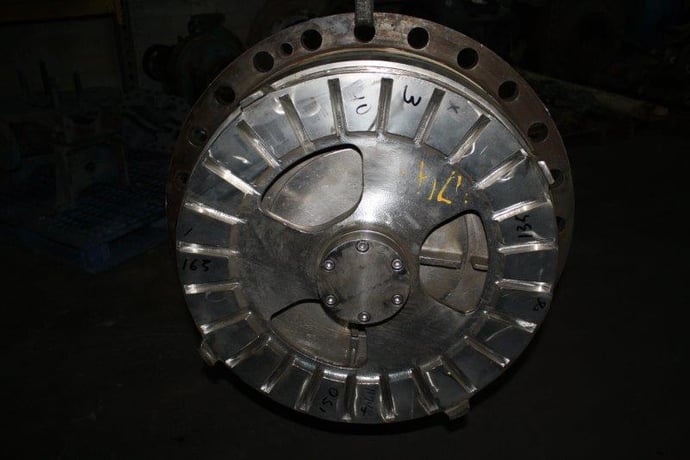 Impco #600, Hi-Shear Mixer, CF3M construction, 14.5" Inlet & Outlet Pipes, 25" Disc - Image 6