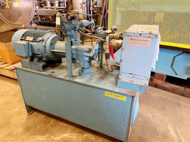Schwabe #SR110, Die Cut Press, w/Hydraulic Pumping System, 32" x 64" Platen, 8 Stroke Shuttle Table - Image 5