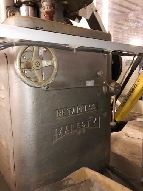 Manesty #Series-16, Betapress Rotary Tablet Press, Medium Speed, Single-Sided, 90000 tablets/hr., 5/8" max - Image 3