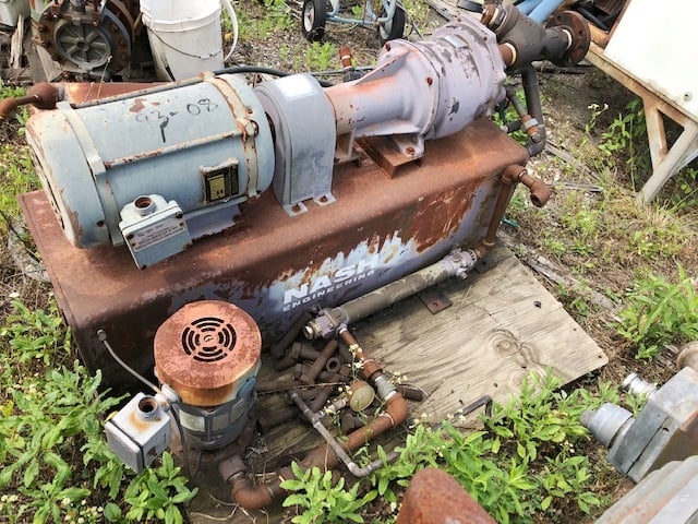 100 CFM, Nash #AT94, Vacuum Pump, Liquid Ring, 10 HP - Image 7