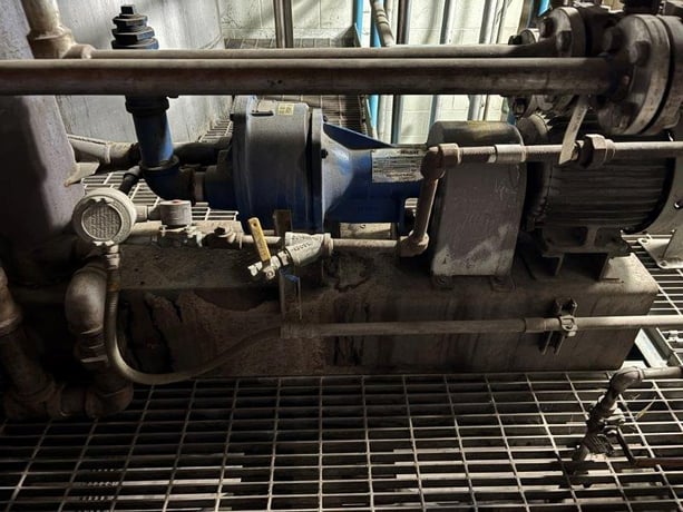 35 CFM, Nash #AHF-120, Horizontal Vacuum Pump, Liquid Ring, Cast Iron C9300 - Image 3