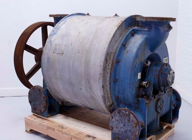 4000 CFM, Somarakis #3633.1, Vacuum Pump, Stainless Steel Casing & Shaft, Iron Heads & Rotor, 40" Drive - Image 3