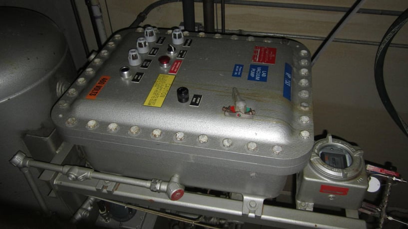 45 CFM, Busch #L63-G1, Vacuum System w/Tank, 2.0 Torr, 3 HP, Explosion Proof - Image 3