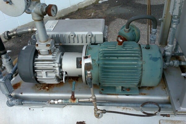 45 CFM, Busch #L63-G1, Vacuum System w/Tank, 2.0 Torr, 3 HP, Explosion Proof - Image 8