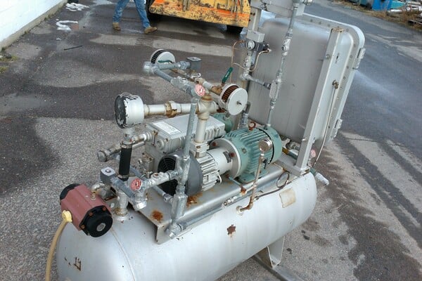 45 CFM, Busch #L63-G1, Vacuum System w/Tank, 2.0 Torr, 3 HP, Explosion Proof - Image 10