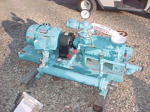 7 CFM, Kinney #KLRC-125-KSL, Vacuum Pump, Carbon Steel, 10 HP - Image 5
