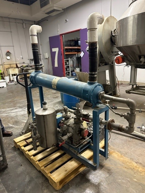 Kinney, Liquid Ring Vacuum Pump & Cooling System w/Tank, 5 HP, 208/220 V - Image 9