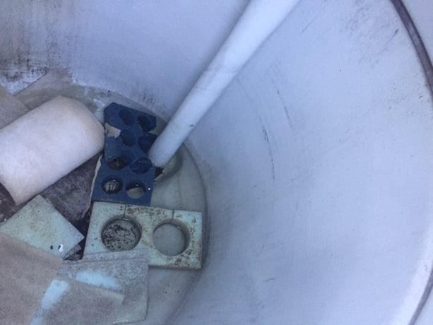 166 gallon De Dietrich, Glass Lined Reactor, 87 psi/FV @ 392°F Internal, 87 psi @ 392°F Jacket, 7.5 HP, 125 - Image 5