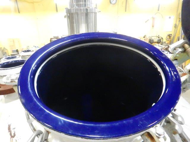 300 gallon Thale, Glass Lined Reactor, 60 psi/FV @ 350°F Internal, 150 psi/FV @ 350°F Jacket, 5 HP - Image 2