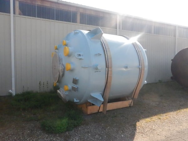De Dietrich, Glass Lined Reactor Body, 9115 Glass, 3000 gallon, 100 psi/FV @ 450°F Internal, 90 psi @ 450°F - Image 8