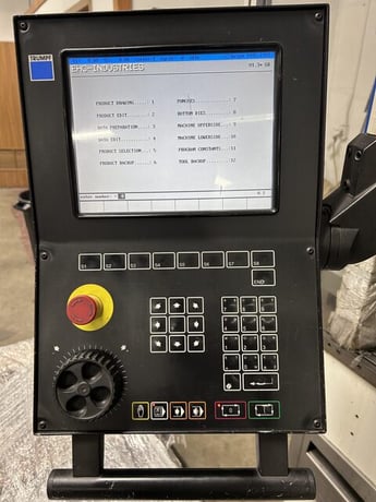 61 Ton, Trumpf #TrumaBend-CO6, hydraulic press brake, 7.87"stroke, 2003 - Image 5
